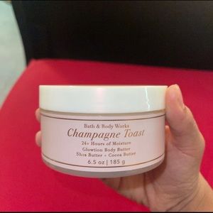Glowtion champagne toast body butter